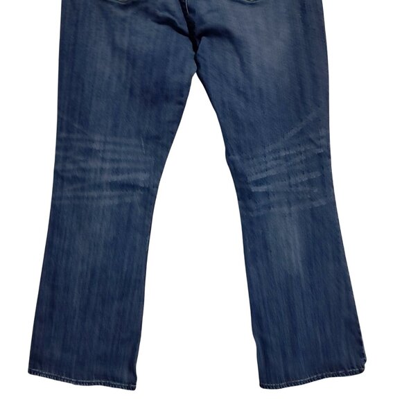 Y2K Lucky Brand Sofia Bootcut Jeans Size 12/31 Red Zipper Tape Clover Rope Pocke - Picture 8 of 12